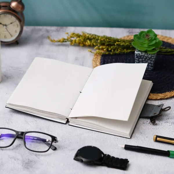 Vintage String Lock Cardboard Journal for Daily Writing