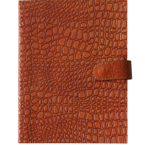 Designer Buckle Lock Diary with Unruled Writing Pages