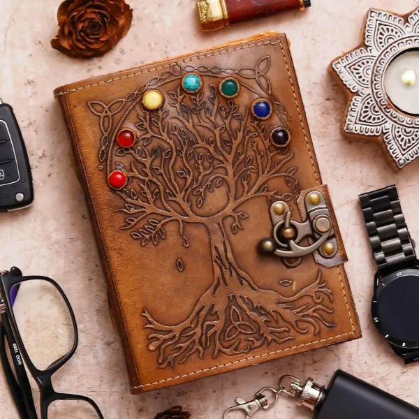 Vintage Handmade Genuine Leather Diary Journal – Classic Craft