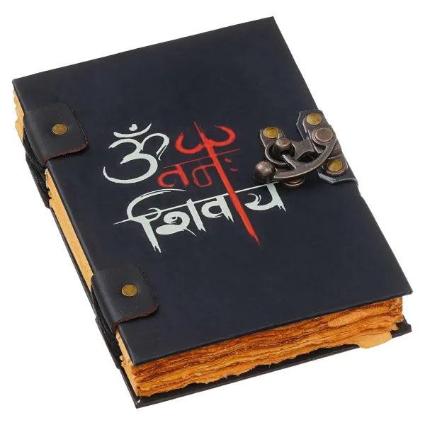 Handmade Printed Cardboard Journal Diary | Notepad