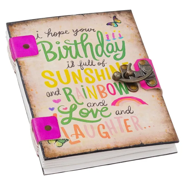 Handmade Printed Cardboard Journal Diary – Premium Finish