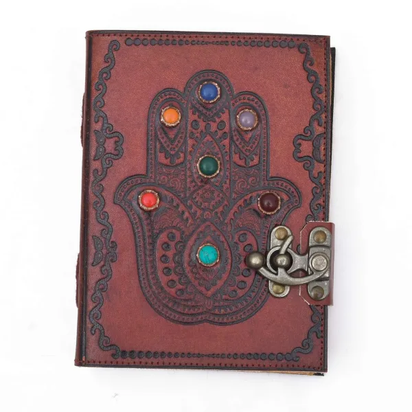 Genuine Leather Vintage Handmade Journal – Antique Paper Finish