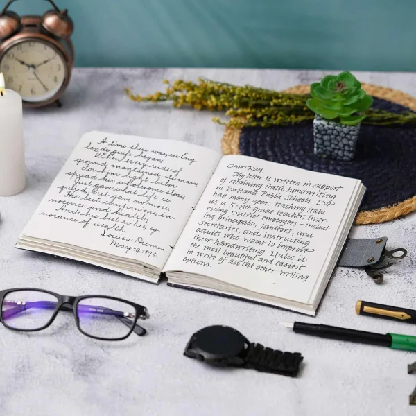 Handcrafted Vintage Leather Writing Book