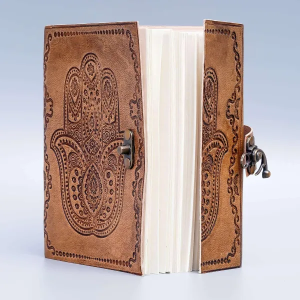 Unruled Cardboard Diary Handmade with 200 Pages
