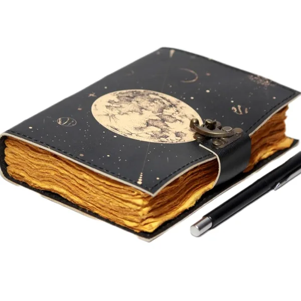 Premium Buckle Lock Notebook for Notes and Planning