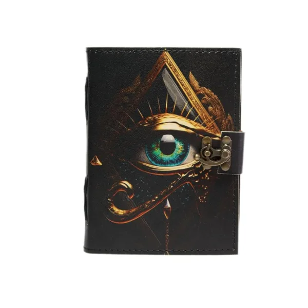 Genuine Leather Journal with Premium Antique Lock Closure