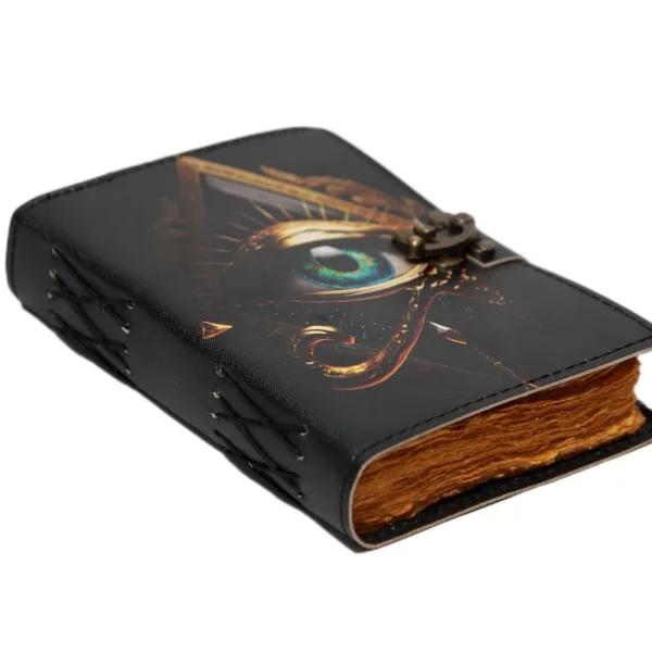 Genuine Leather Journal with Premium Antique Lock Closure