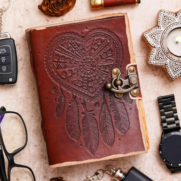 Premium Leather Journal for Creative Writing and Notes
