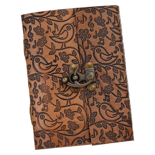 Handmade Genuine Leather Sketch Diary for Artists