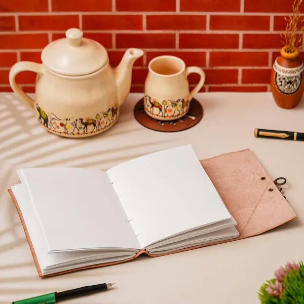 Handmade Genuine Leather Sketch Diary for Artists