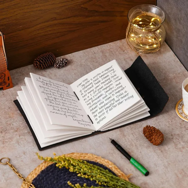 Handmade Genuine Leather Diary for Notes and Sketching