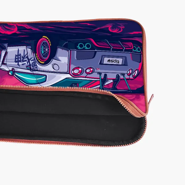"GTR Drift" Laptop Sleeves:Bold Modern Design for Every Size