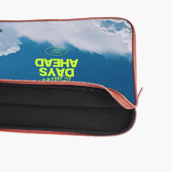 "Better Days Ahead" Laptop Sleeves:Bold Modern Design for Every Size