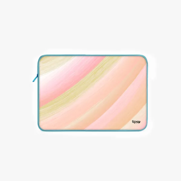 "Brush Abstract" Laptop Sleeves:Bold Modern Design for Every Size