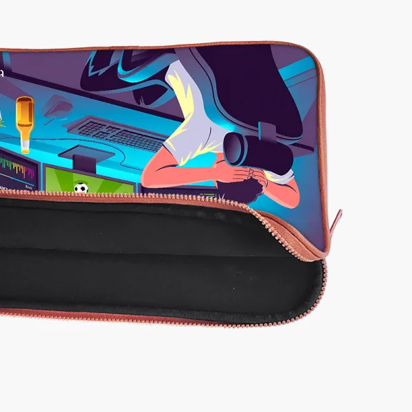 "Multi Screen Gamer" Laptop Sleeves:Bold Modern Design for Every Size