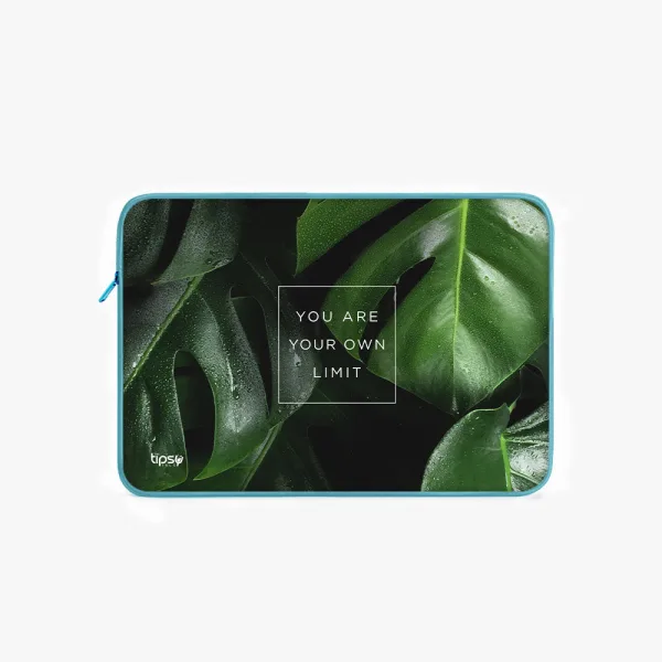 "You are your own limit" Laptop Sleeves:Bold Modern Design for Every Size