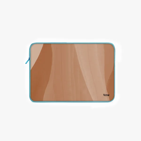 "Brown Shade" Laptop Sleeves:Bold Modern Design for Every Size