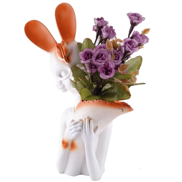 Decorative Flower Vase Showpiece for Elegant Home Decor