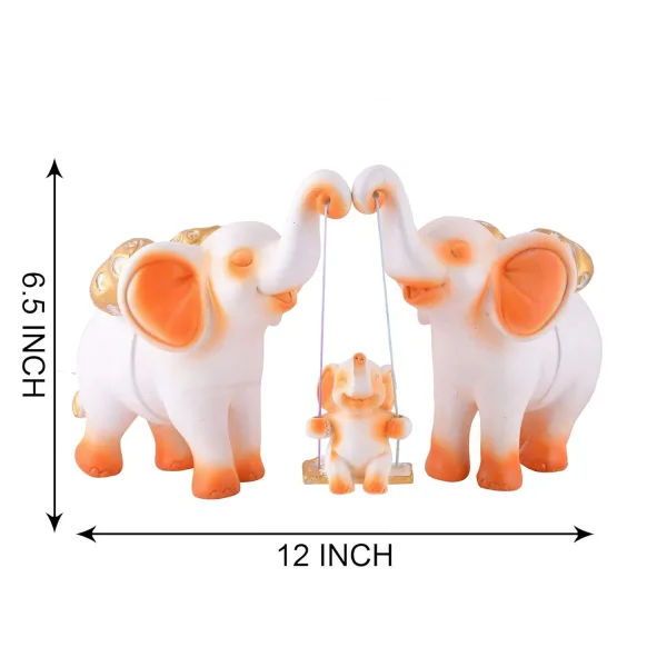 Premium Elephant Resin Figurines for Modern Home Decor
