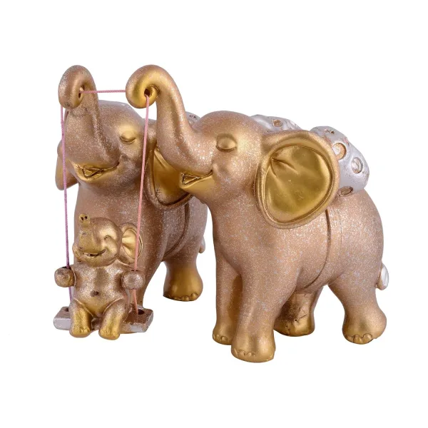 Elegant Resin Elephant Statues for Living Room Decoration