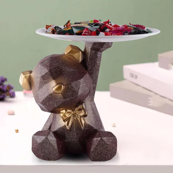 Adorable Bear Showpiece for Tabletop and Shelf Decor