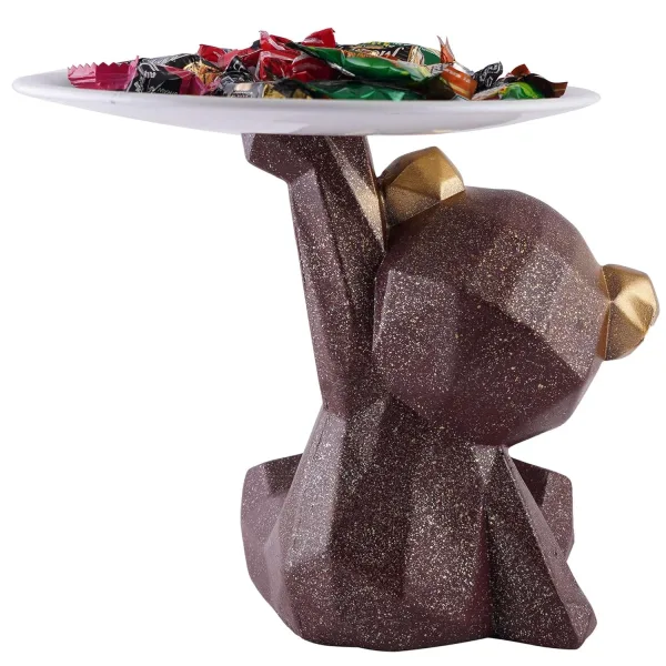Adorable Bear Showpiece for Tabletop and Shelf Decor