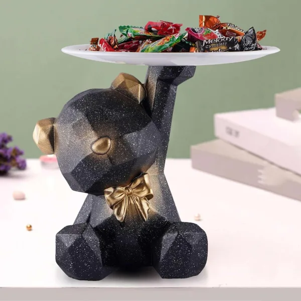 Cool Bear Decorative Showpiece for Home Shelf Decoration