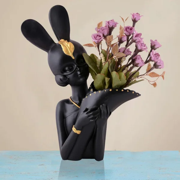 Decorative Glass Flower Vase for Elegant Home Interiors