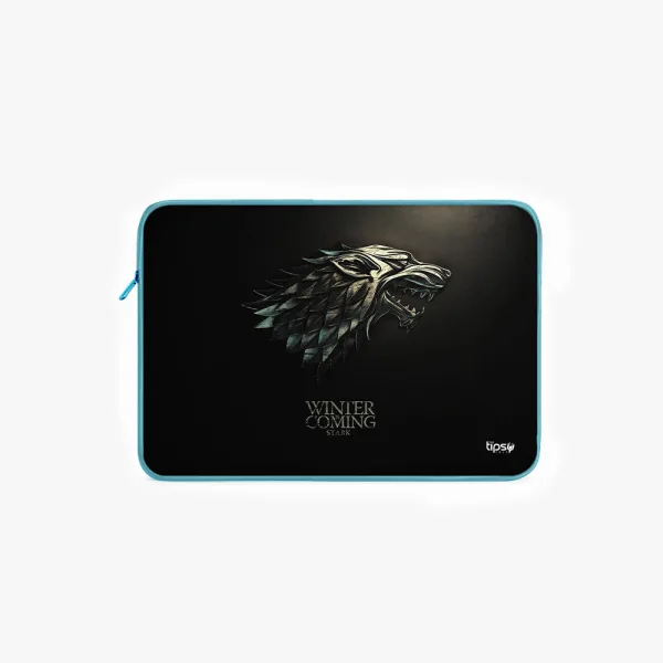 "HOUSE STARK # GAME OF THRONES" Laptop Sleeves:Bold Modern Design for Every Size