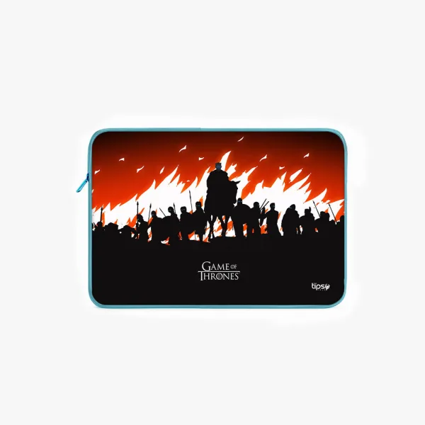 "BATTLE SCENE # GAME OF THRONES" Laptop Sleeves:Bold Modern Design for Every Size