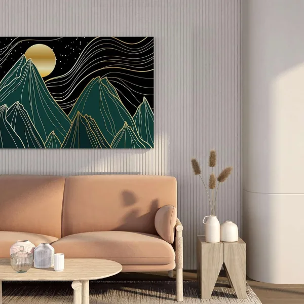 Morden Art Painting For Wall Decoration With Frame Canvas Painting For Living Room