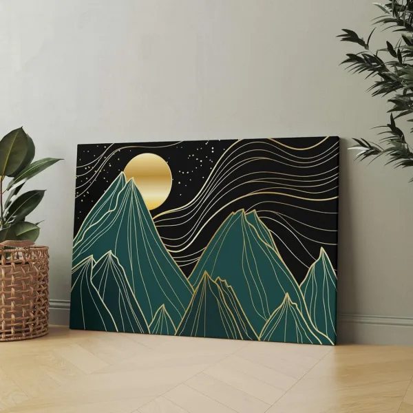 Morden Art Painting For Wall Decoration With Frame Canvas Painting For Living Room