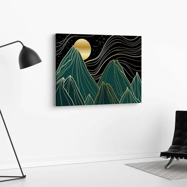 Morden Art Painting For Wall Decoration With Frame Canvas Painting For Living Room