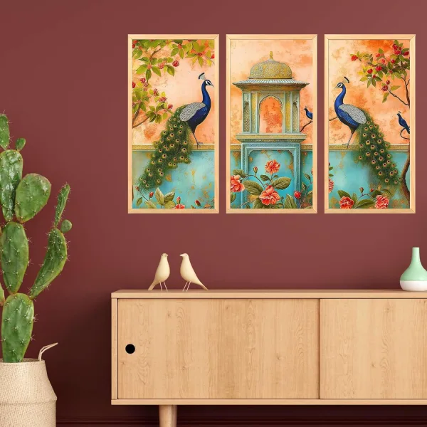 Wall Paintings Set of Three for Wall Decoration Big size Framed Wall Paintings