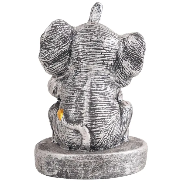 Resin Elephant Musical Home Decor Showpiece