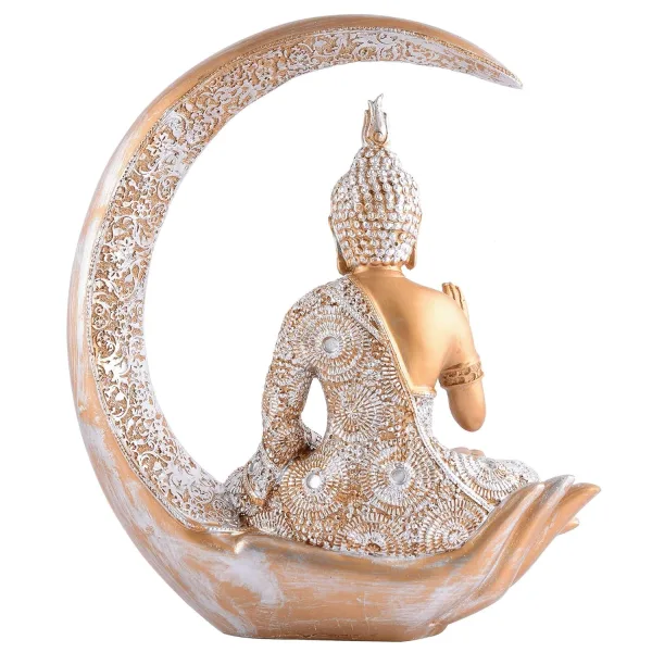 Gautam Buddha Statue Feng Shui Vastu Idol Decor Black