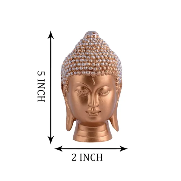 Gautam Buddha Statue Feng Shui Vastu Home Showpiece Golden