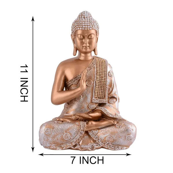 Gautam Buddha Statue Decorative Idol for Feng Shui