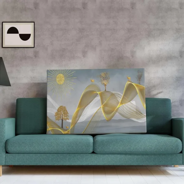 Morden Art Painting For Wall Decoration With Frame Canvas Painting For Living Room