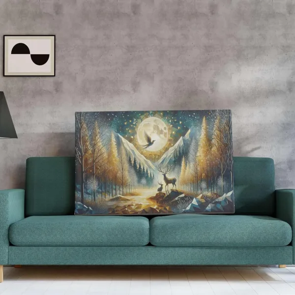 Morden Art Painting For Wall Decoration With Frame Canvas Painting For Living Room