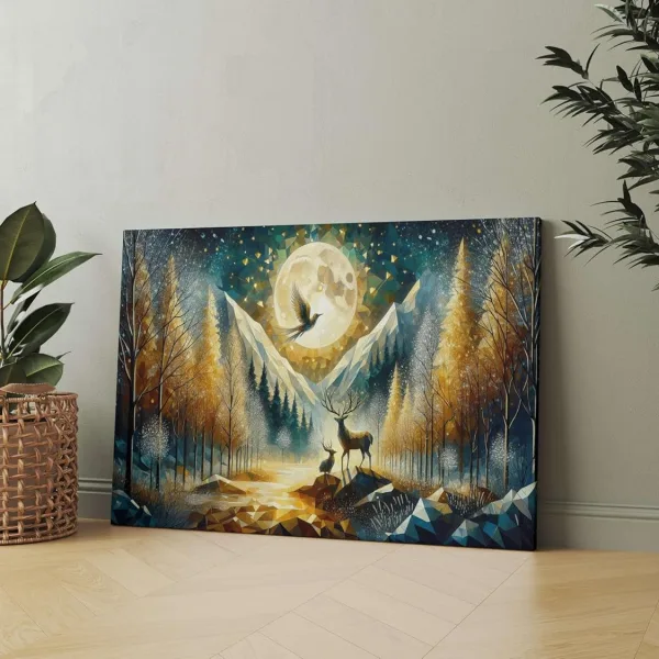 Morden Art Painting For Wall Decoration With Frame Canvas Painting For Living Room