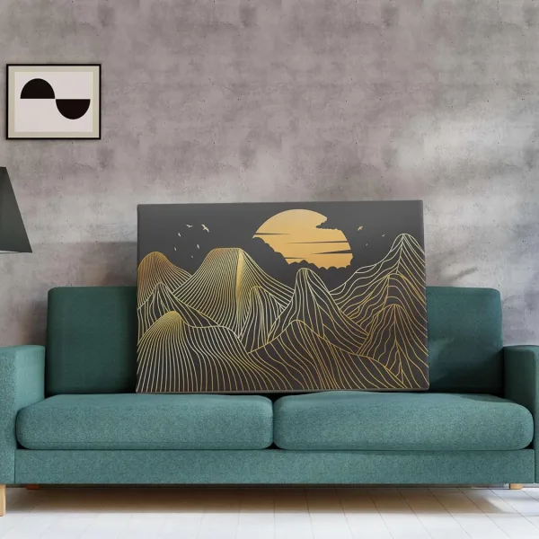 Morden Art Painting For Wall Decoration With Frame Canvas Painting For Living Room