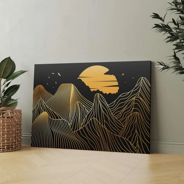 Morden Art Painting For Wall Decoration With Frame Canvas Painting For Living Room