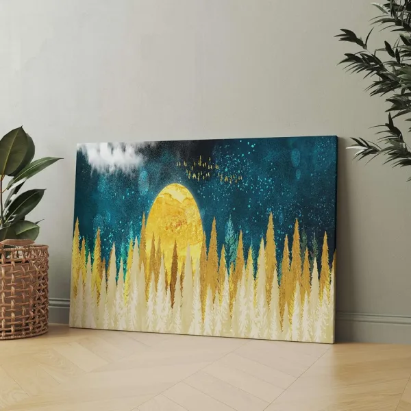 Morden Art Painting For Wall Decoration With Frame Canvas Painting For Living Room