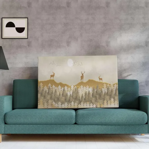 Morden Art Painting For Wall Decoration With Frame Canvas Painting For Living Room