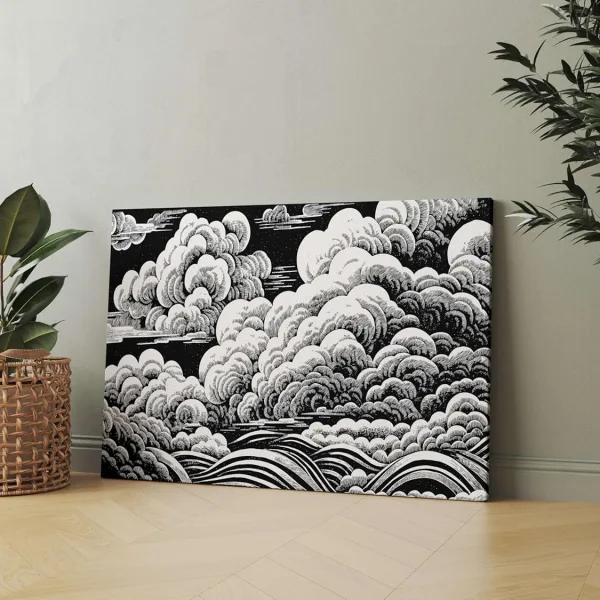 Morden Art Painting For Wall Decoration With Frame Canvas Painting For Living Room