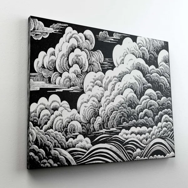 Morden Art Painting For Wall Decoration With Frame Canvas Painting For Living Room