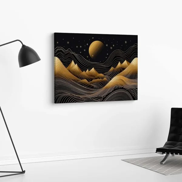 Morden Art Painting For Wall Decoration With Frame Canvas Painting For Living Room