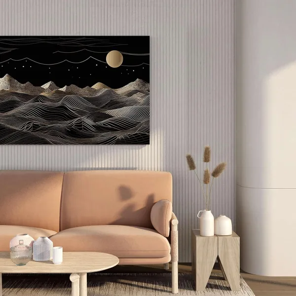 Morden Art Painting For Wall Decoration With Frame Canvas Painting For Living Room