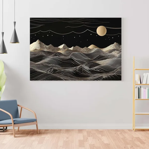 Morden Art Painting For Wall Decoration With Frame Canvas Painting For Living Room